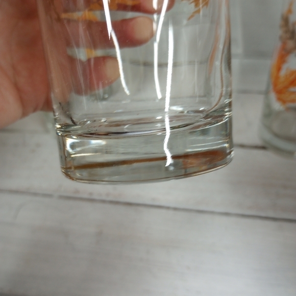 Vintage Libbey Fall Leaf Drinking Glasses Set of 4 – Autumn Leaves Tumblers - Picture 6 of 8